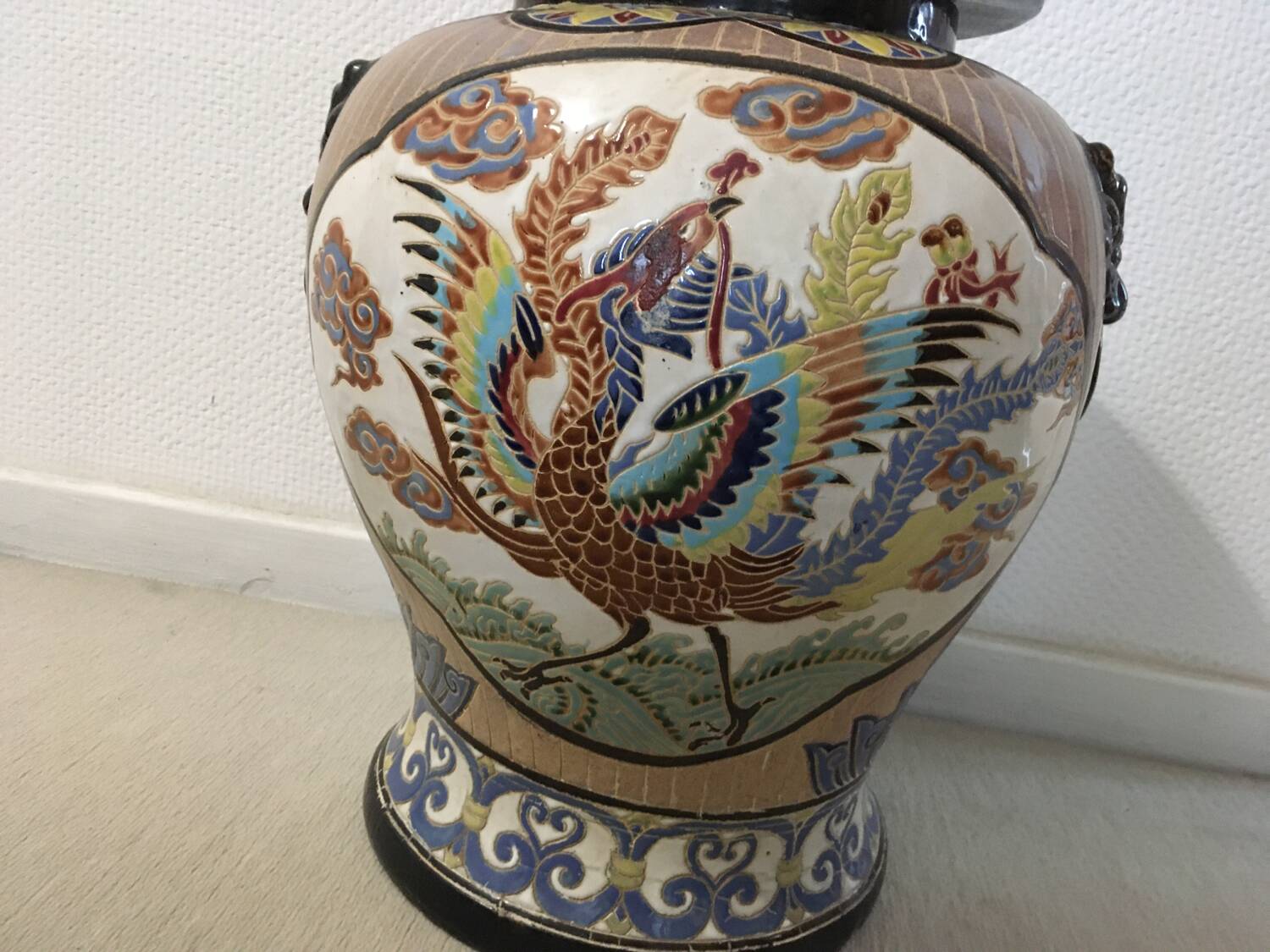 Vase décoratif ethnique