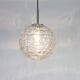 Suspension Boule Murano par Doria, Allemagne, années 1970