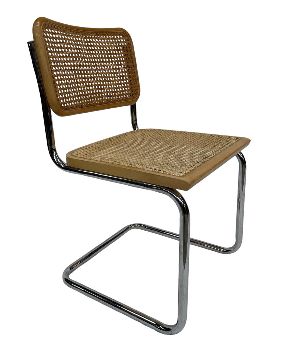 Cesca design chair b32 model in chrome