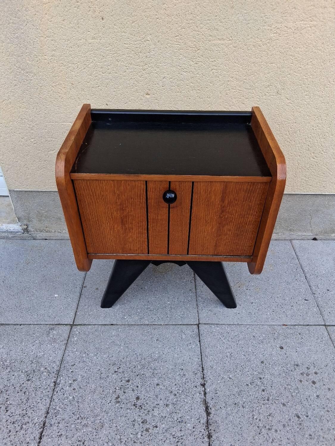 Vintage bedside table
