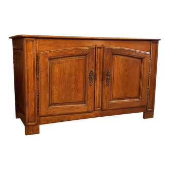 Vintage Regency elm hunting buffet