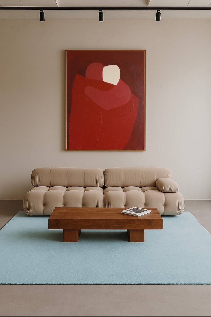 "here with you" original signed canvas painting