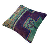 Vintage turkish rug cushion cover 45 x 45 cm