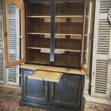 Black bookcase