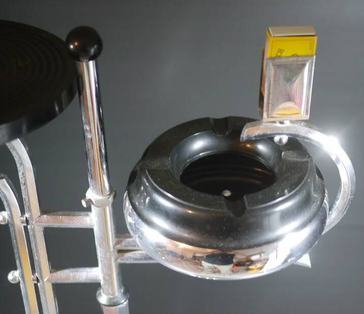 Art Deco smoker's side table from the 1930s.