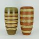 mid century VASE duemler & breiden model 166 30 sgraffito decor 50s/60s