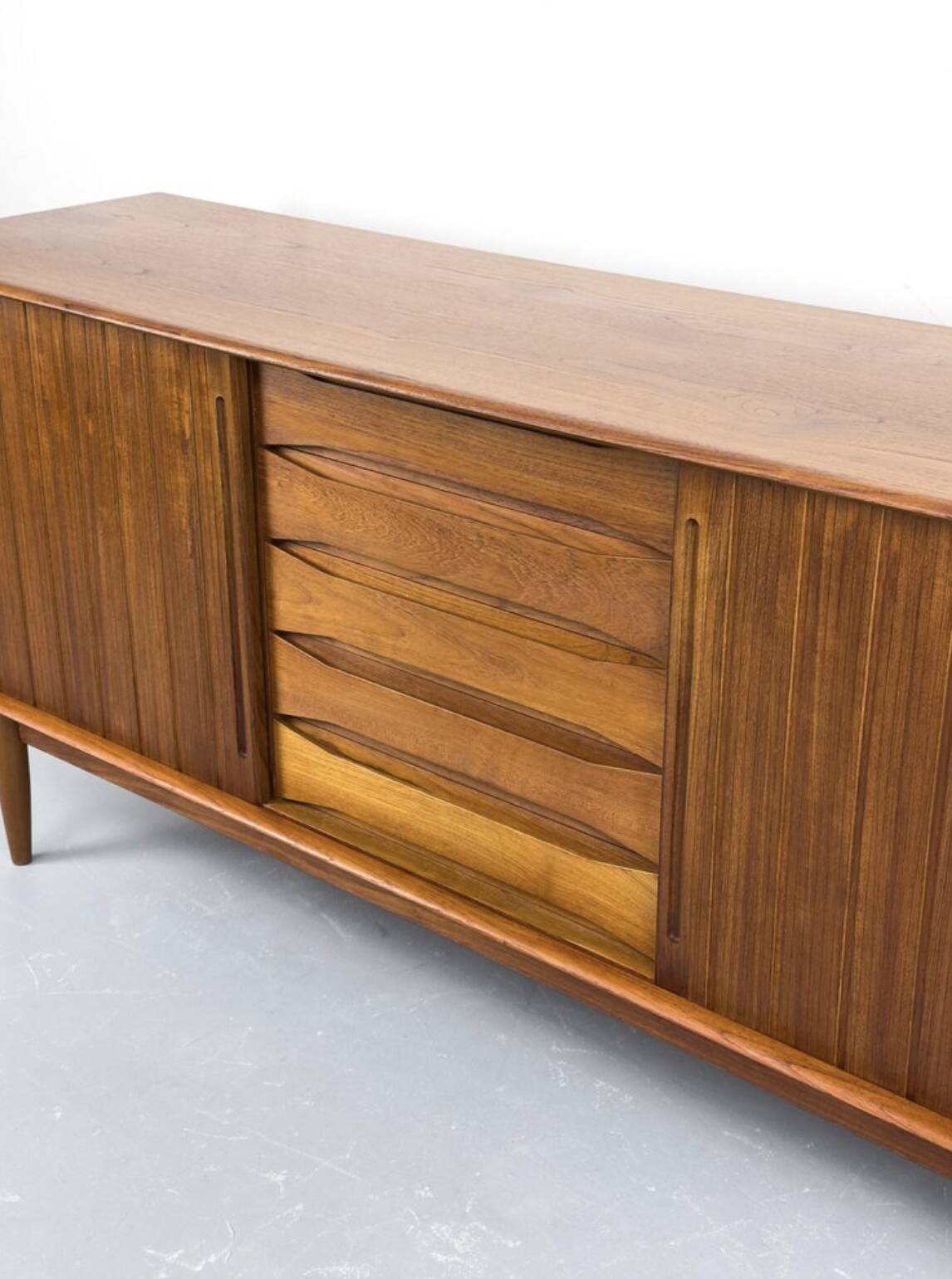 Danish Teak Sideboard by Johannes Aasbjerg, 1960s