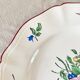 Set of 4 flat plates lunéville