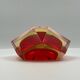 Murano 60s Sommerso Glass Vase - Mid Century Artisanal Vase Seguso Style