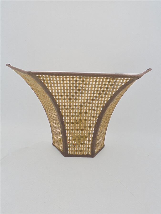 Wicker wall wall light