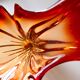 Bol en verre de Murano rouge