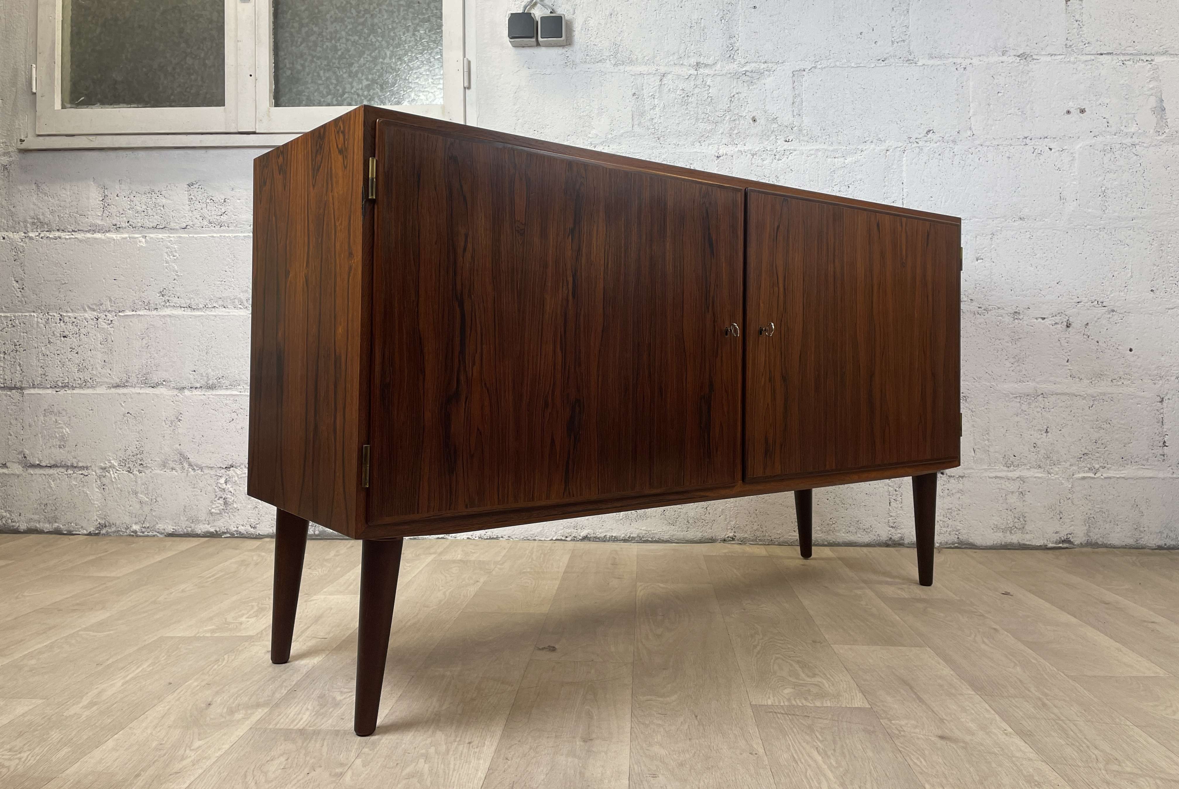 Scandinavian rosewood sideboard from Poul Hundevad, 60s