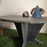 Slate coffee table