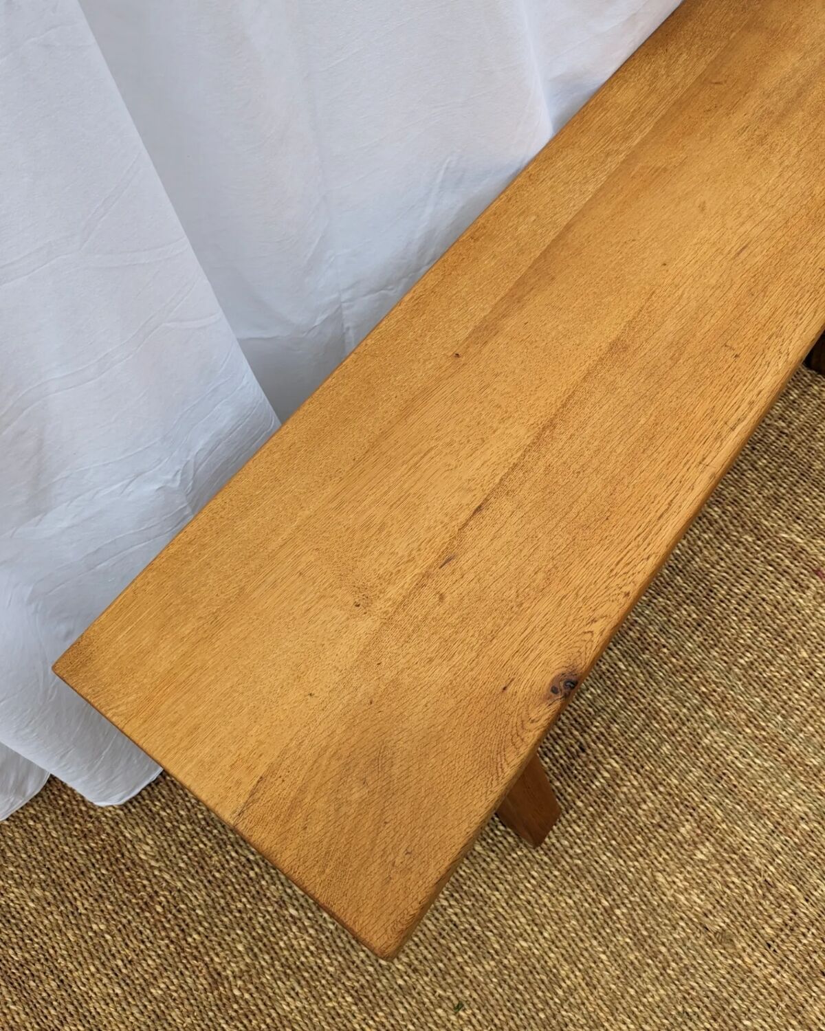Banc en chêne massif