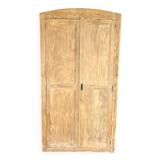 Armoire bois brut