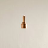Swedish Mid Century Copper Ceiling Pendant Lamps Hans-Agne Jakobsson, 1950s