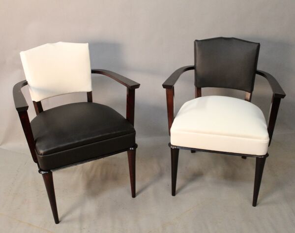 Paire de fauteuils bridge