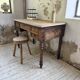 Bureau en pin et hêtre 1900 napoléon