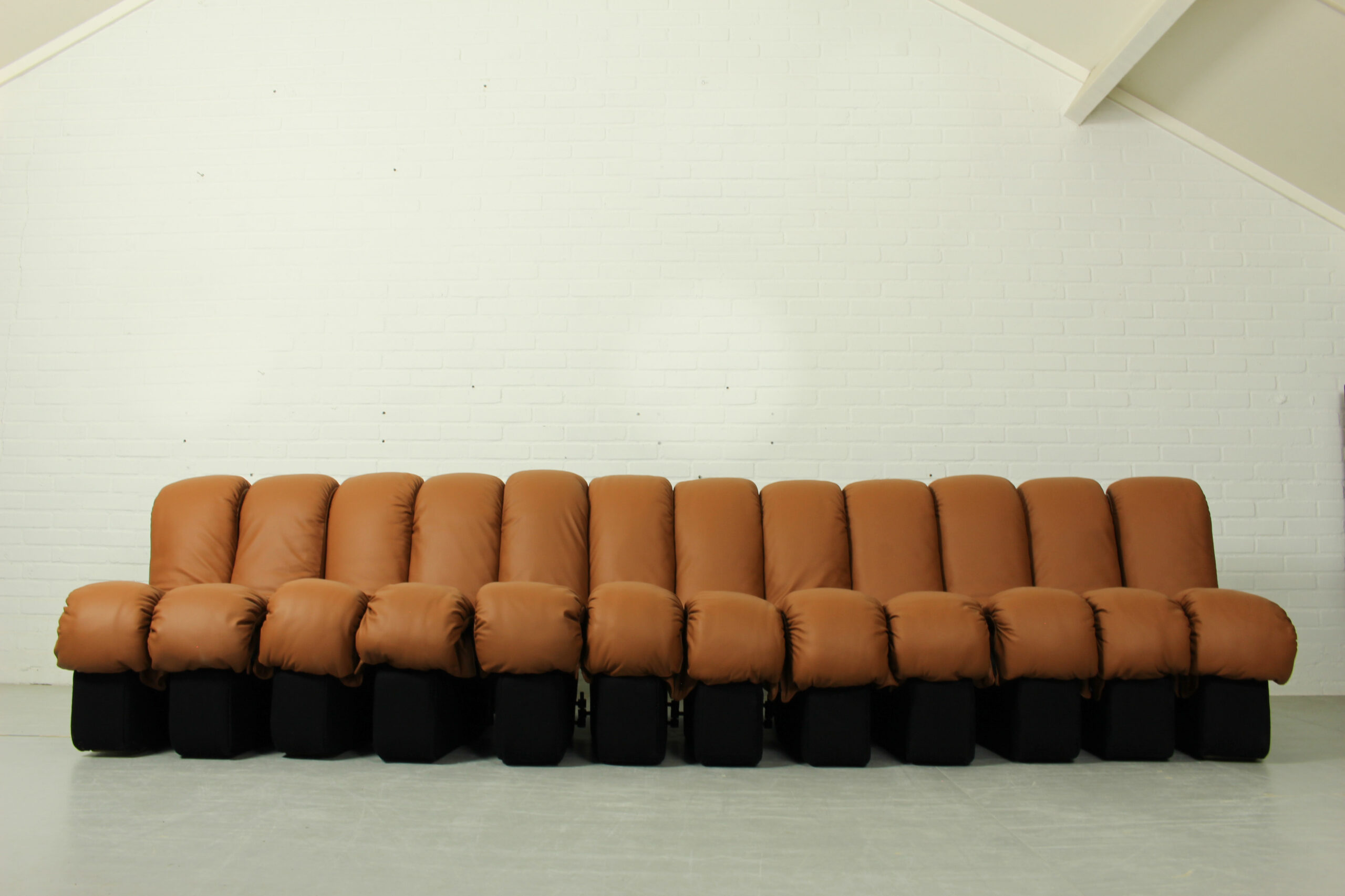 DS-600 'Non Stop' sofa by Eleonore Peduzzi Riva for De Sede with 12 elements, Switzerland 1970s
