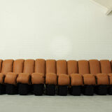 DS-600 'Non Stop' sofa by Eleonore Peduzzi Riva for De Sede with 12 elements, Switzerland 1970s