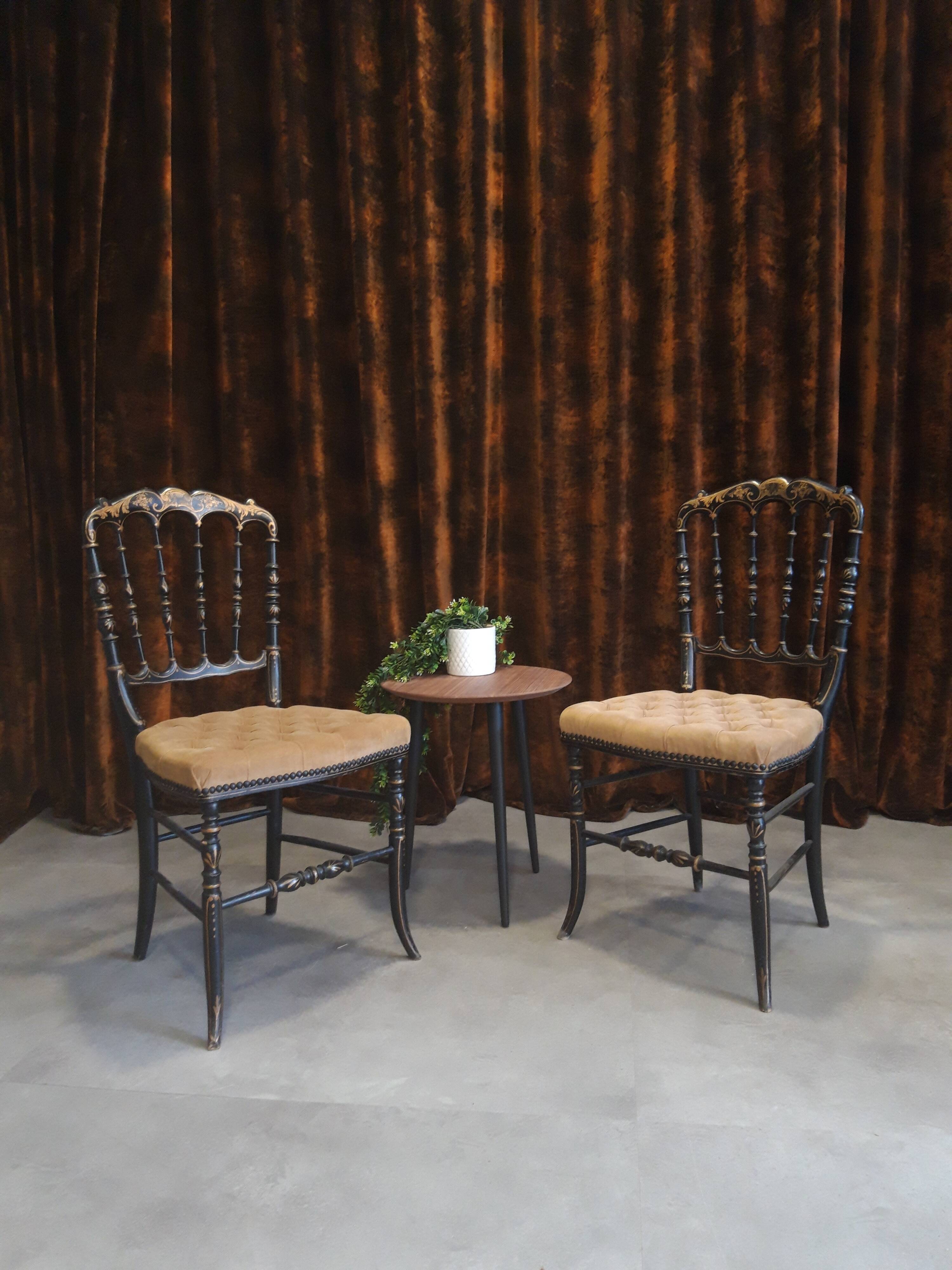 Paire de chaises Charivari