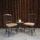 Paire de chaises Charivari