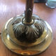Lampe en bronze décor palmier Maison Bagués années 1970 en TBE