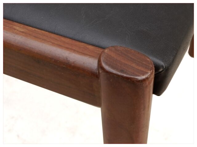 Vintage Scandinavian rosewood chairs 1960s