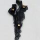 Brutalist bronze crucifix