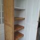 Wardrobe, vintage Parisian dresser has been completely sanded and waxed.