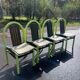 4 Baumann Argos wooden chairs