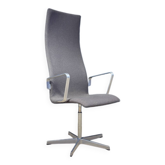 Fauteuil de Bureau Oxford par Arne Jacobsen pour Fritz Hansen Danemark