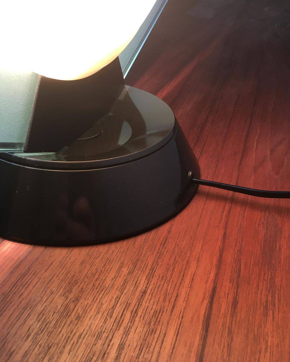 Postmodern table lamp Tikal by P.G. Ramella for Arteluce, 1980s.