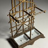 Porte-manteau en faux bambou, vers 1900