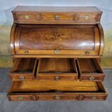 Bureau à cylindre époque Louis XVI en noyer