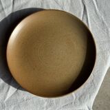 Set of 6 dessert plates in stoneware Village France D20