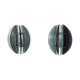 Pair of Veca wall lamps, two-tone murano glass, Italy, 1960