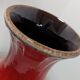 Vase Bay Keramik West Germany red vintage 70s - model 68/25