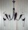 Lustre et paire d’appliques vintage