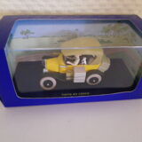 Lot of 5 Tintin collection cars, 1/43rd, original cases