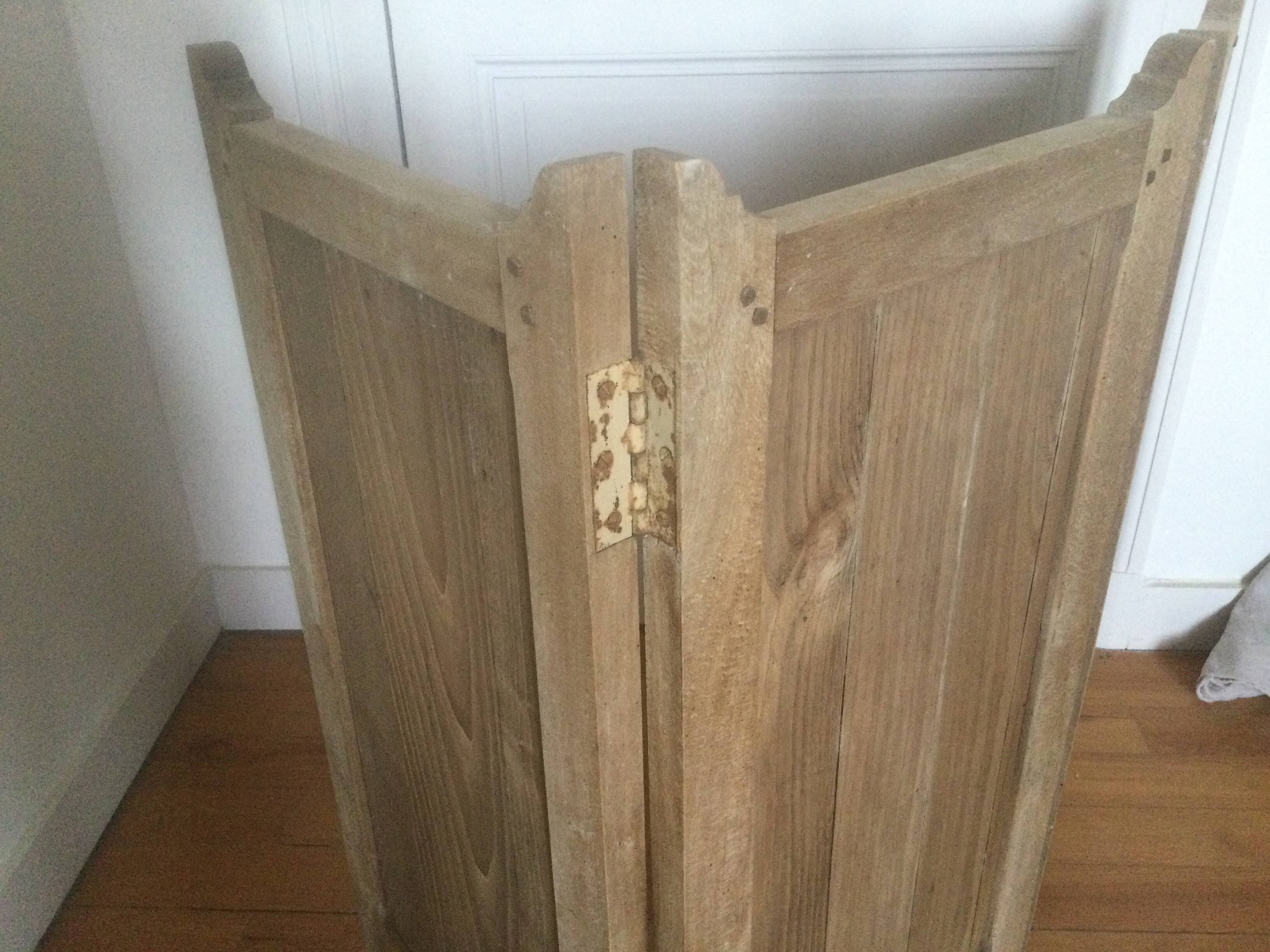 Old wooden screen