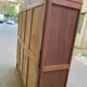 Large Art Deco Display Library stripped in solid mahogany 1930 200cm