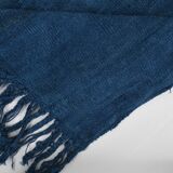 Shades Of Blue Vintage Kilim Rug, 144x207Cm