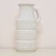 vintage white West Germany can vase Scheurich