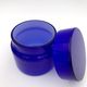 Set of glass bottles, toilet pad, Klein blue - 20th century