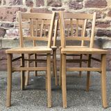 Set of 4 vintage bistro chairs