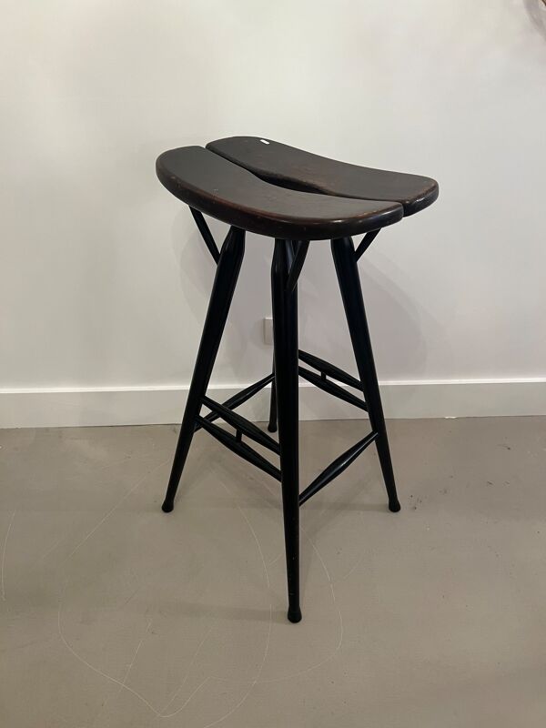 Tabouret haut modele pirkka d'Iimari Tapiovaara