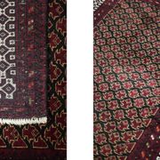 Tapis oriental Mir-Saruk tissé à la main, Moyen-Orient années 1960