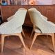 Pair of Erton bridge armchairs France from the 50s