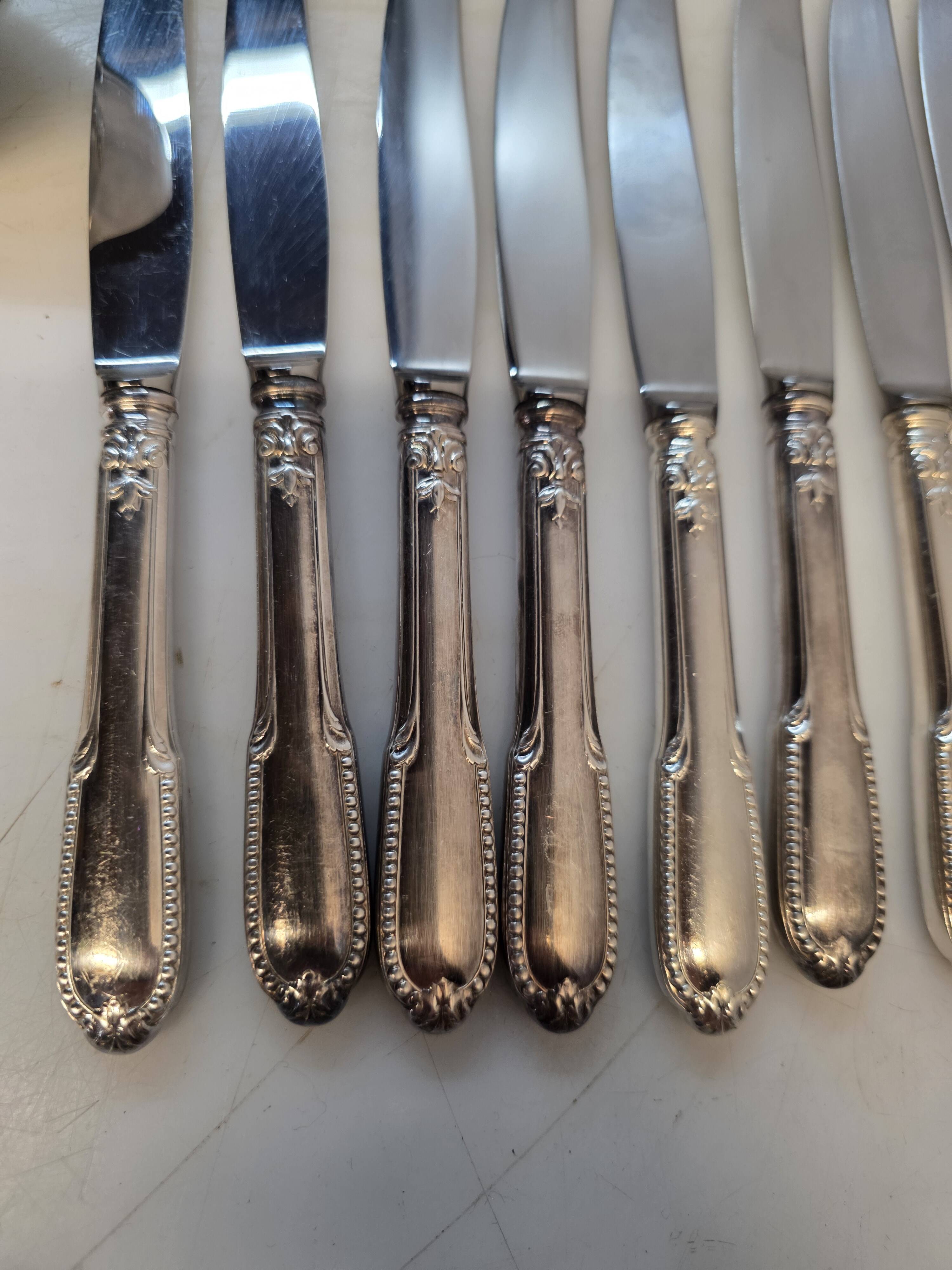 Ménagère 72 pièces en métal argenté 100  Saint-Médard, avec coffret